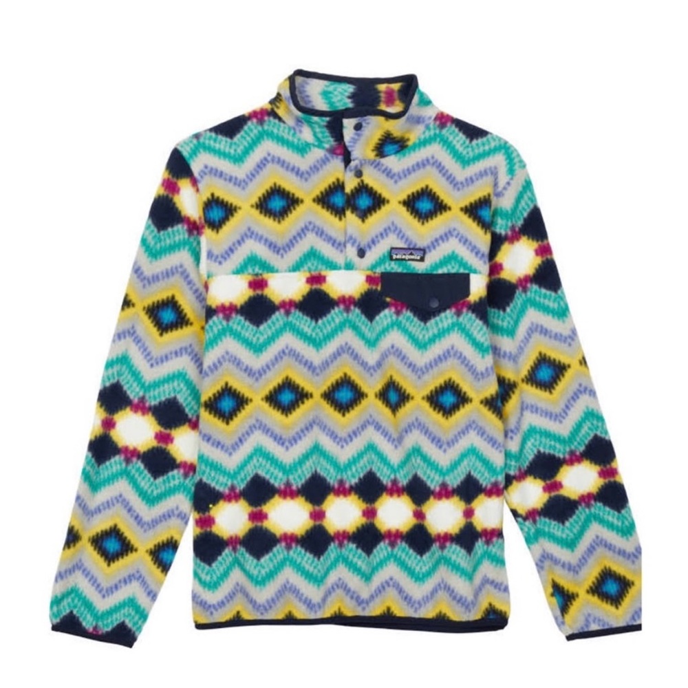 Patagonia Synchilla Snap-T Pullover Timber Twist Size L